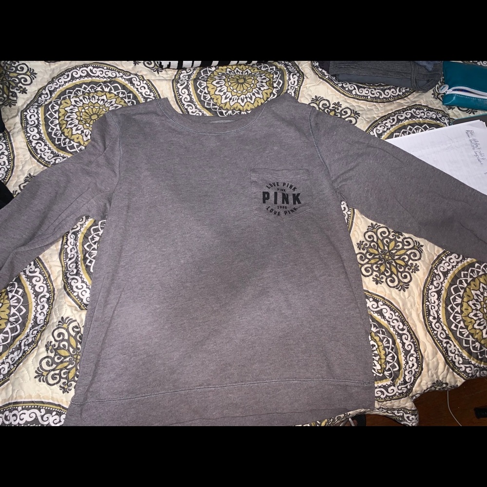 Grey VS Pink Sweater